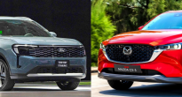 Chi thêm 27 triệu để lấy Ford Territory 2025 bản cao nhất hay chọn Mazda CX-5 tầm trung tiết kiệm hơn?